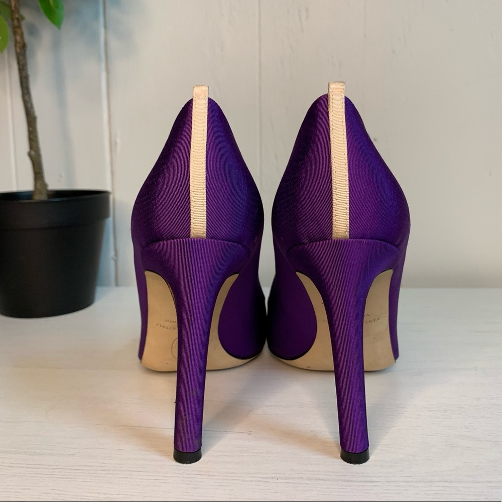 SJP Sarah Jessica Parker Lady Pumps Purple 37.5